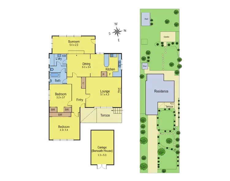 Floorplan of Homely house listing, 20 Walter Street, East Geelong VIC 3219