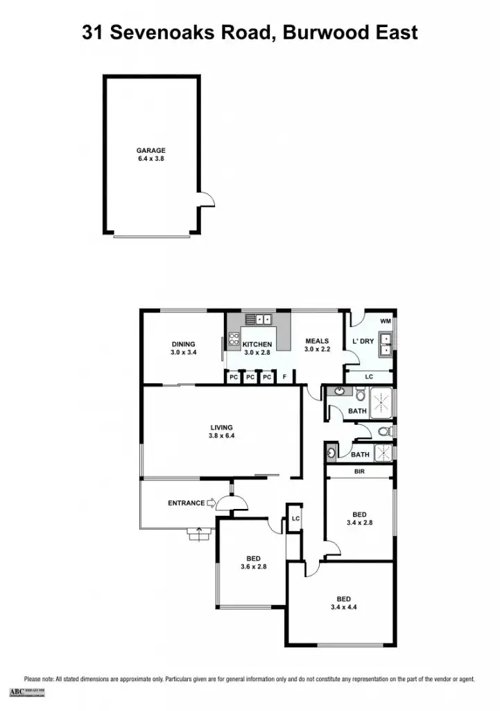 Floorplan of Homely house listing, 31 Sevenoaks Road, Burwood East VIC 3151