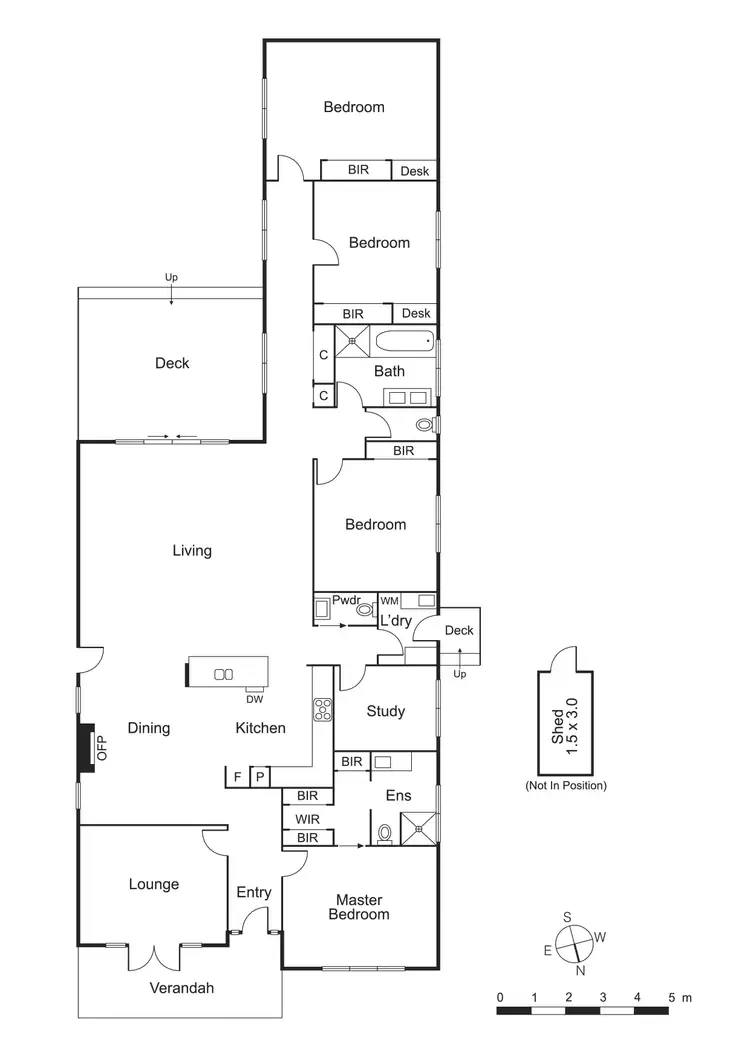 Floorplan of Homely house listing, 77 Woornack Road, Carnegie VIC 3163