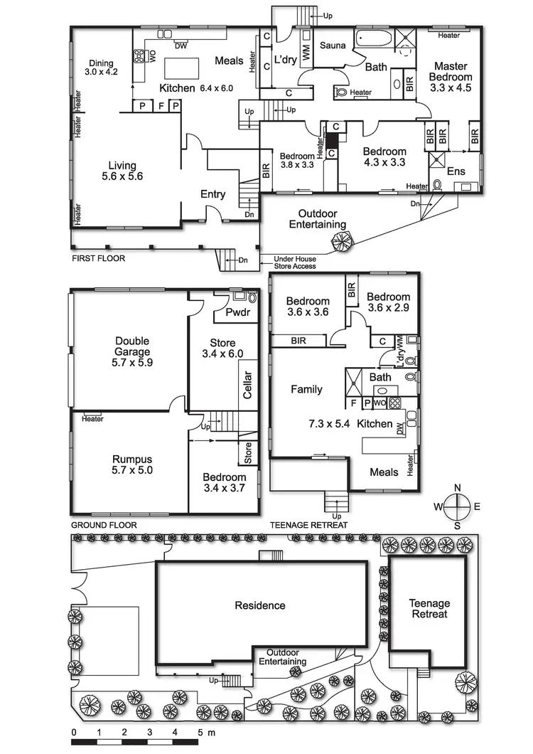 Floorplan of Homely house listing, 17 Smith Street, Bentleigh VIC 3204