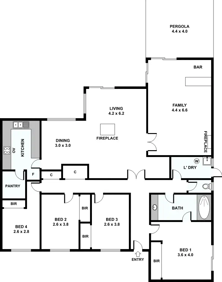 Floorplan of Homely house listing, 35 Celebration Street, Beckenham WA 6107