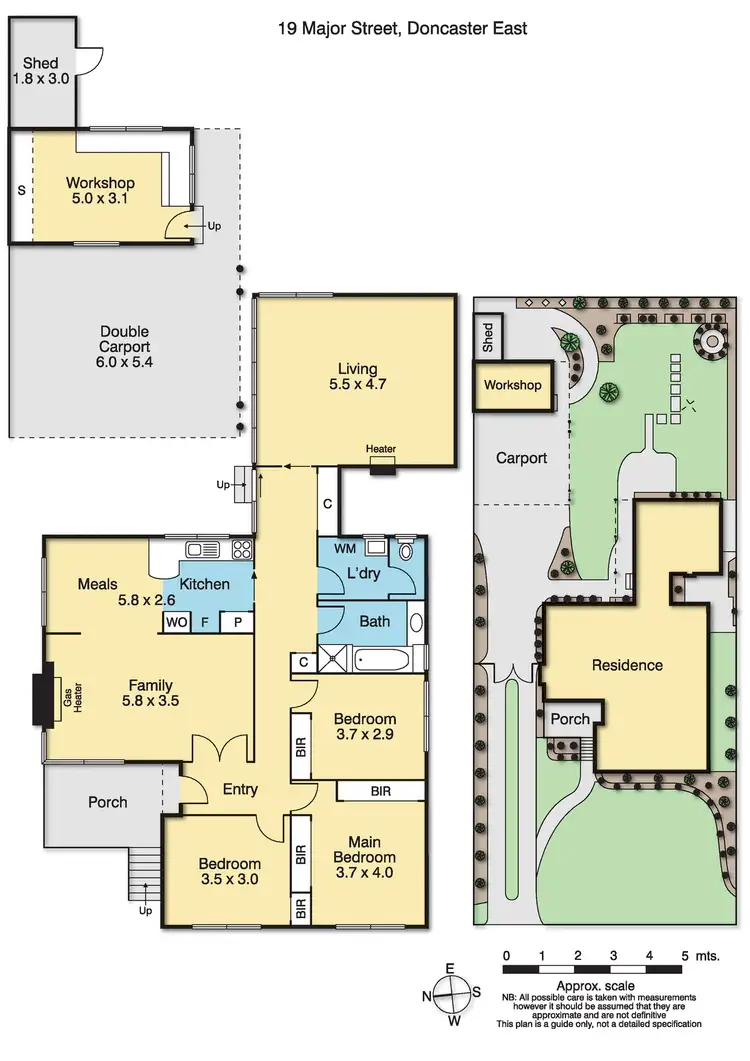 Floorplan of Homely house listing, 19 Major Street, Doncaster East VIC 3109