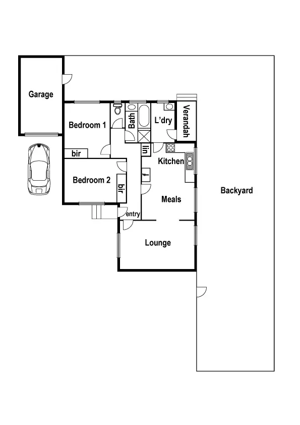 Floorplan of Homely unit listing, 4/14-16 George Street, Reservoir VIC 3073