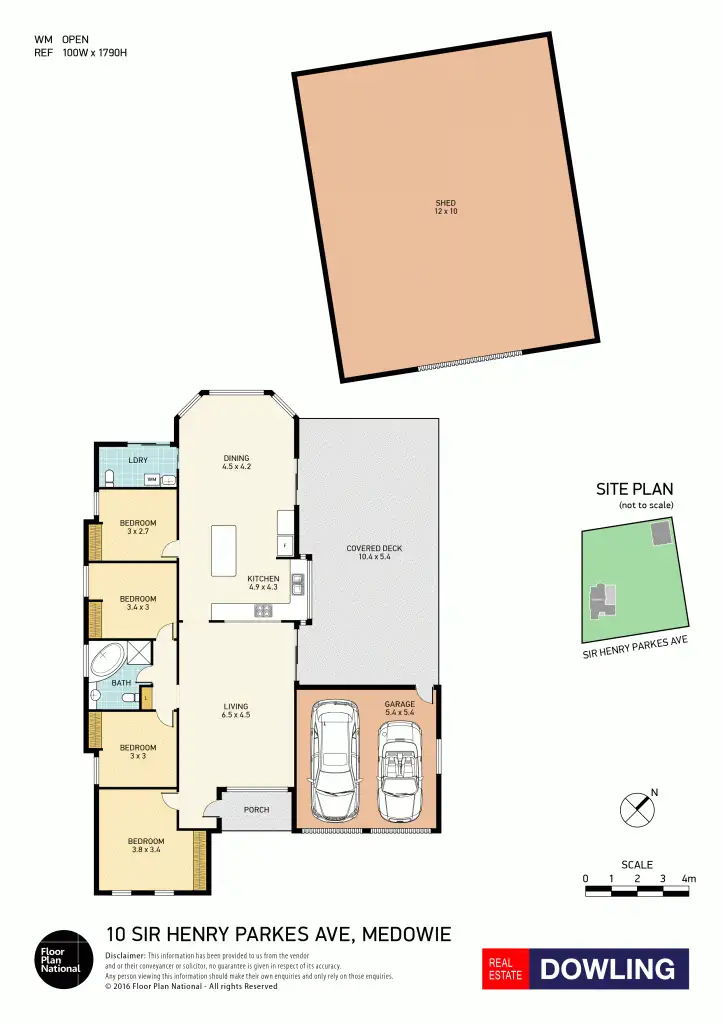 Floorplan of Homely house listing, 10 Sir Henry Parkes Avenue, Medowie NSW 2318