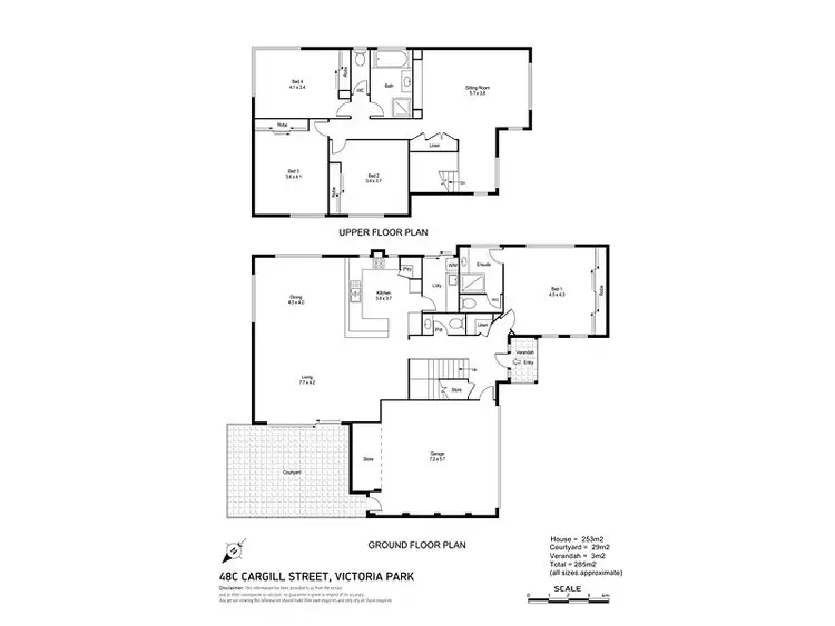 Floorplan of Homely house listing, 48c Cargill Street, Victoria Park WA 6100