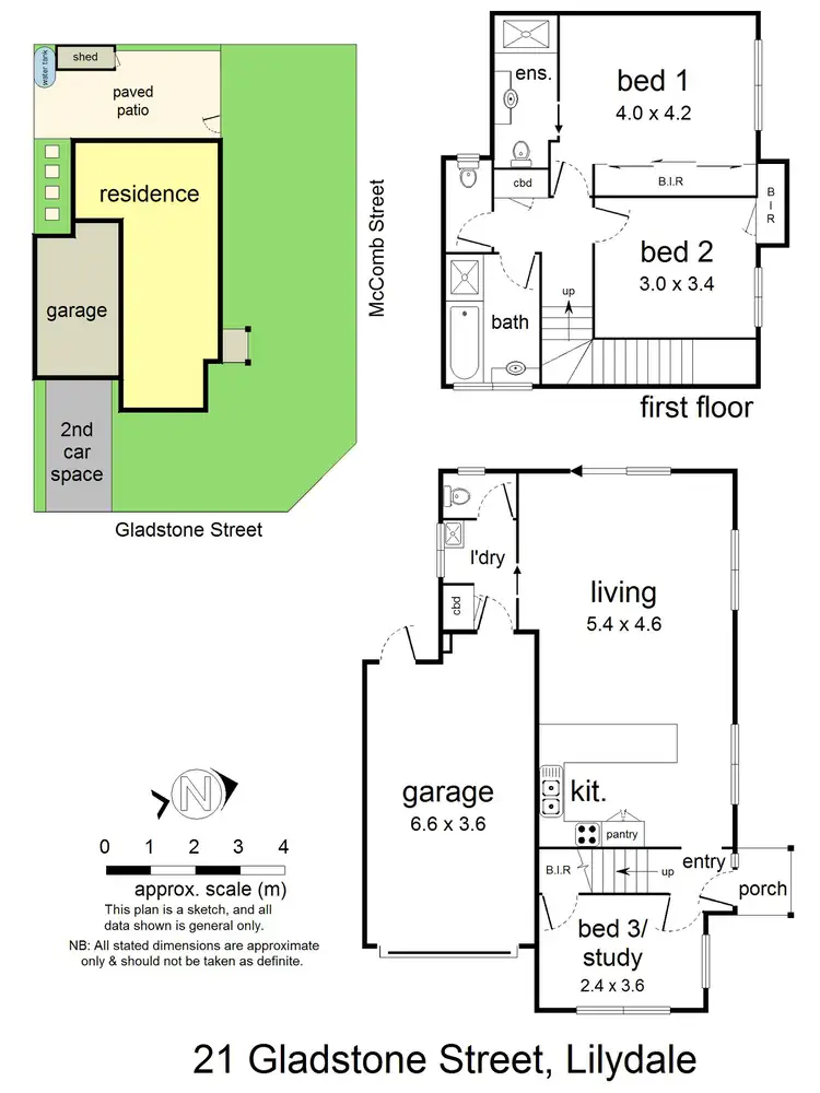 Floorplan of Homely house listing, 21 Gladstone Street, Lilydale VIC 3140