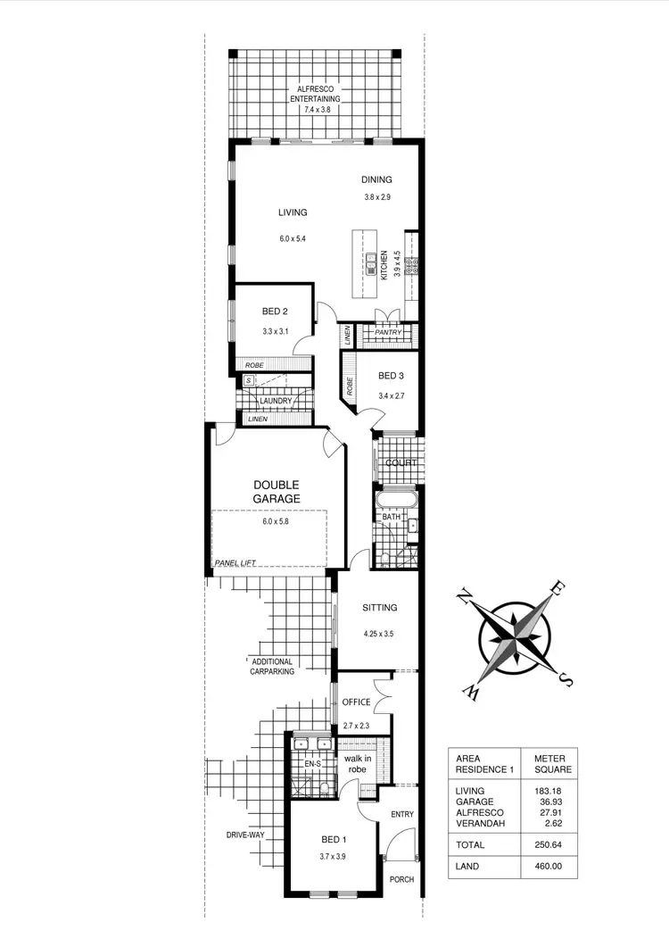 Floorplan of Homely house listing, 20A & 20B Thomas Avenue, St Morris SA 5068