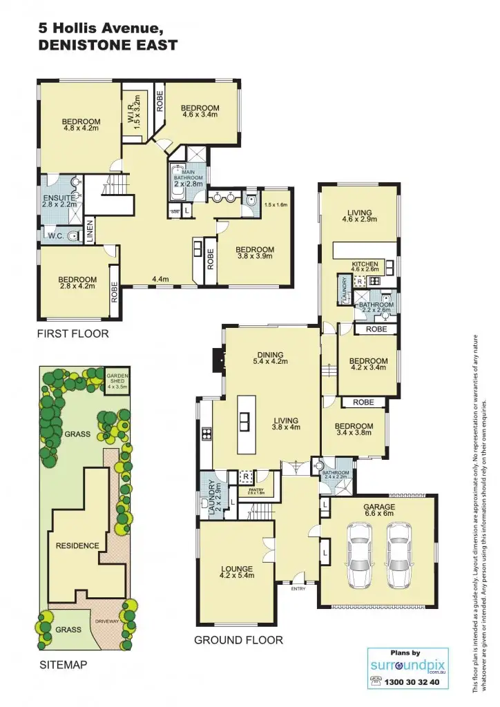 Floorplan of Homely house listing, 5 Hollis Avenue, Denistone East NSW 2112