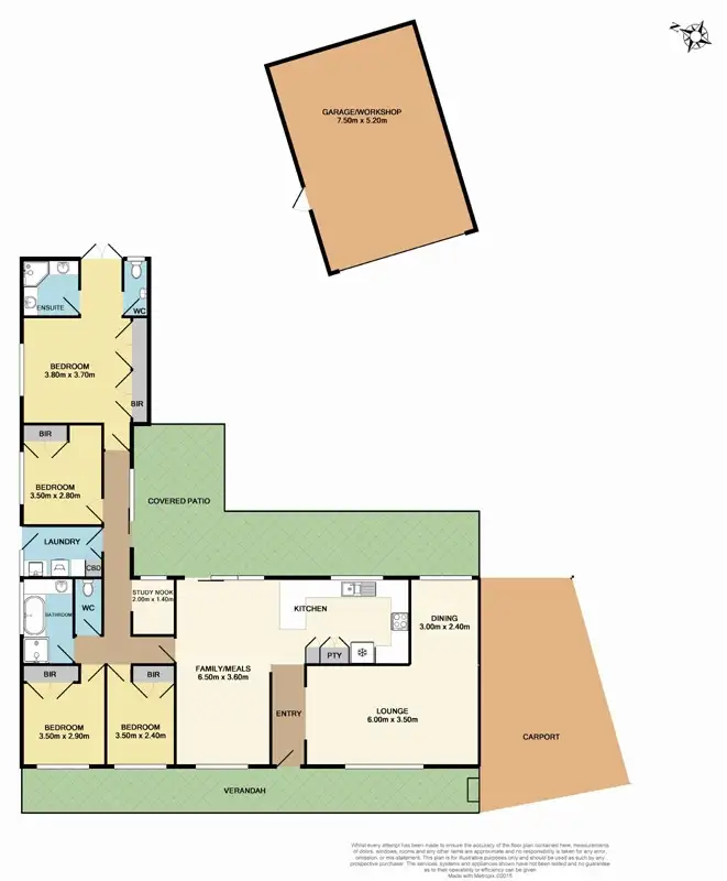 Floorplan of Homely house listing, 10 Cheviot Avenue, Berwick VIC 3806
