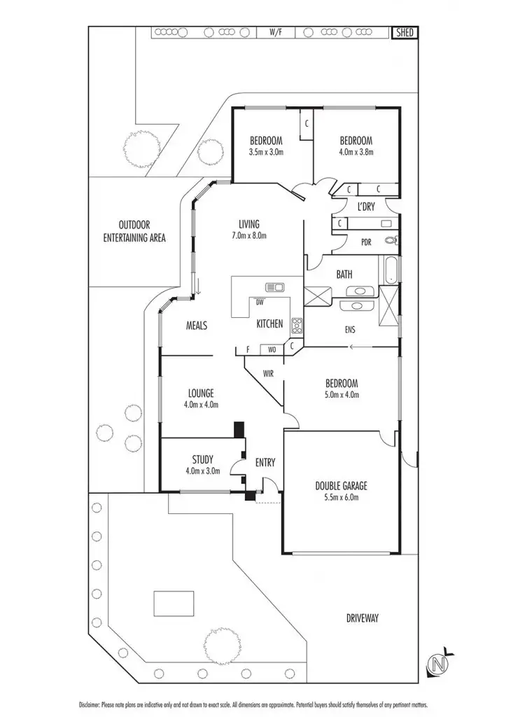 Floorplan of Homely house listing, 333 Hogans Road, Tarneit VIC 3029
