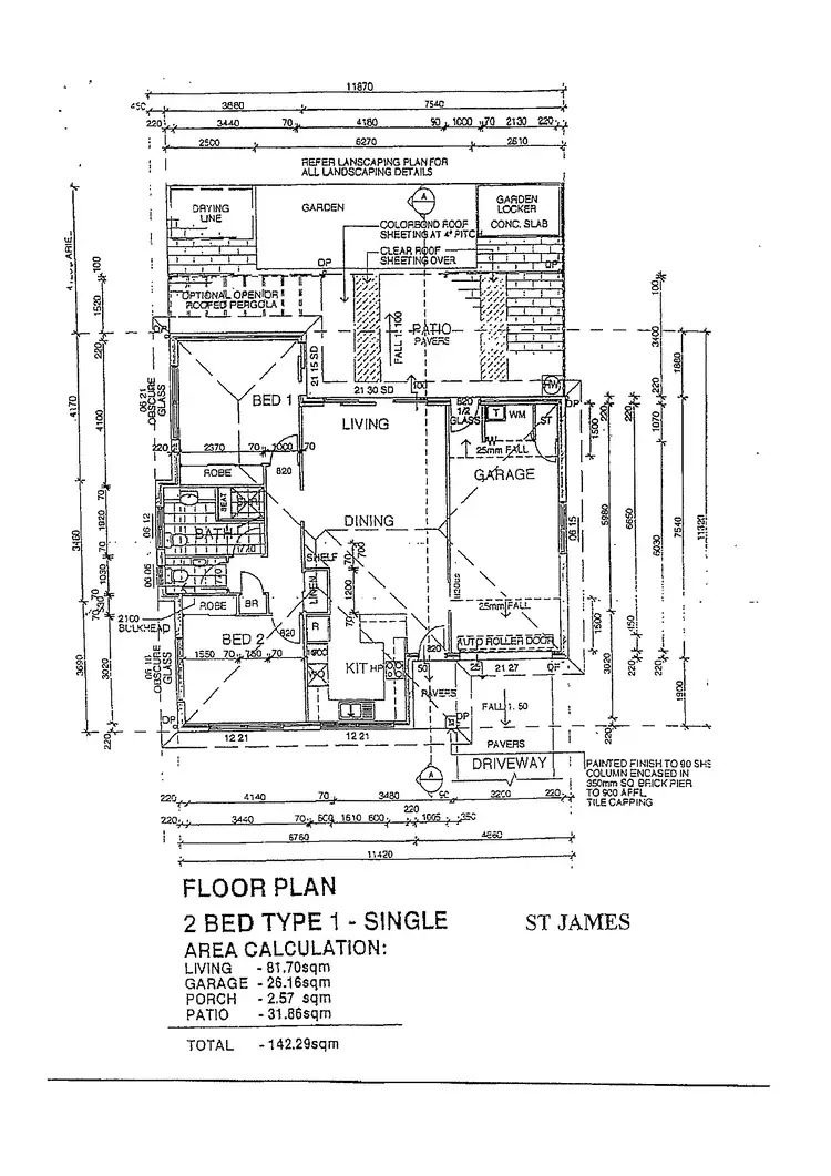 Floorplan of Homely unit listing, 38/45 Glen Kyle Drive, Buderim QLD 4556