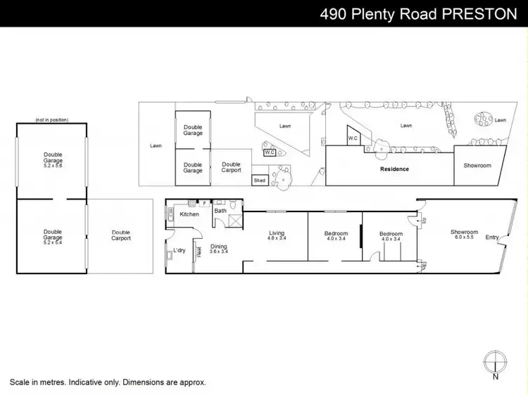 Floorplan of Homely house listing, 490 Plenty Road, Preston VIC 3072