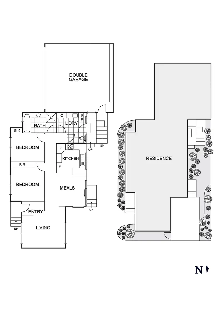 Floorplan of Homely house listing, 2/17 Silver Street, Eltham VIC 3095