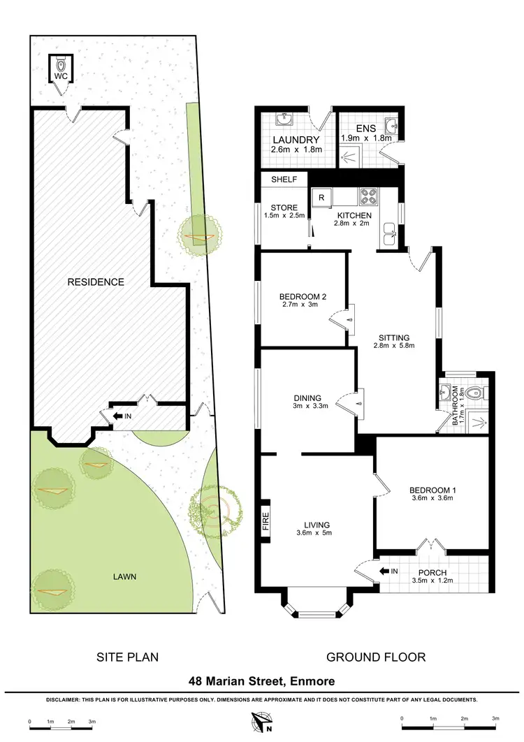 Floorplan of Homely house listing, 48 Marian Street, Enmore NSW 2042