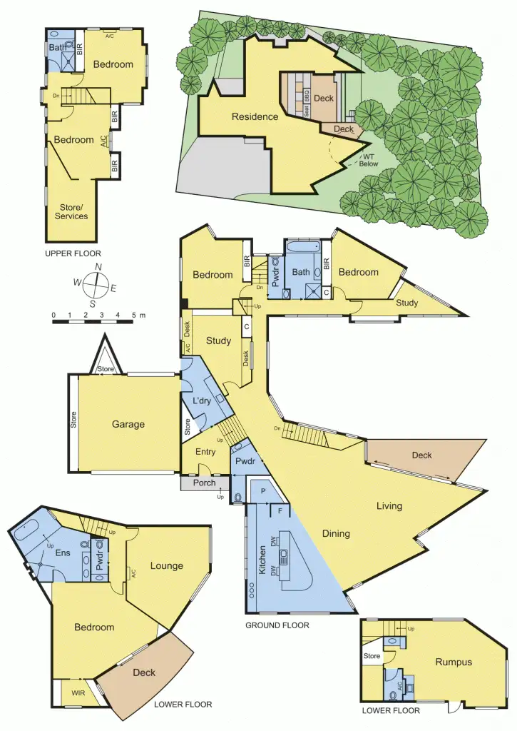 Floorplan of Homely house listing, 8 Tanya Way, Eltham VIC 3095
