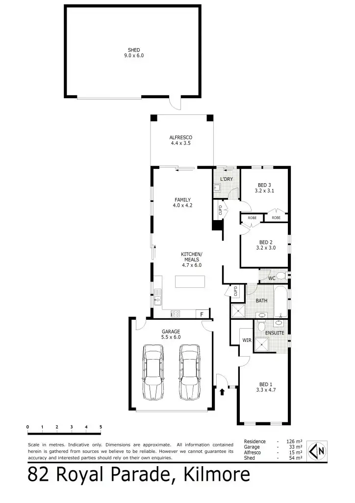 Floorplan of Homely house listing, 82 Royal Parade, Kilmore VIC 3764