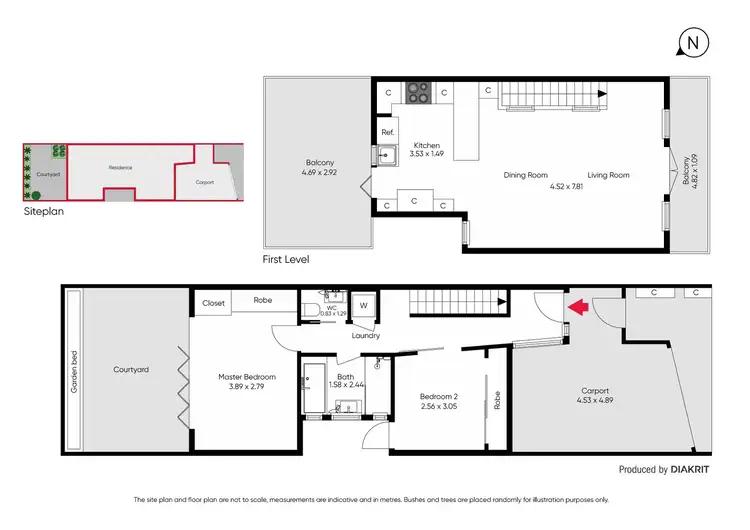 Floorplan of Homely house listing, 21 Little Page Street, Albert Park VIC 3206