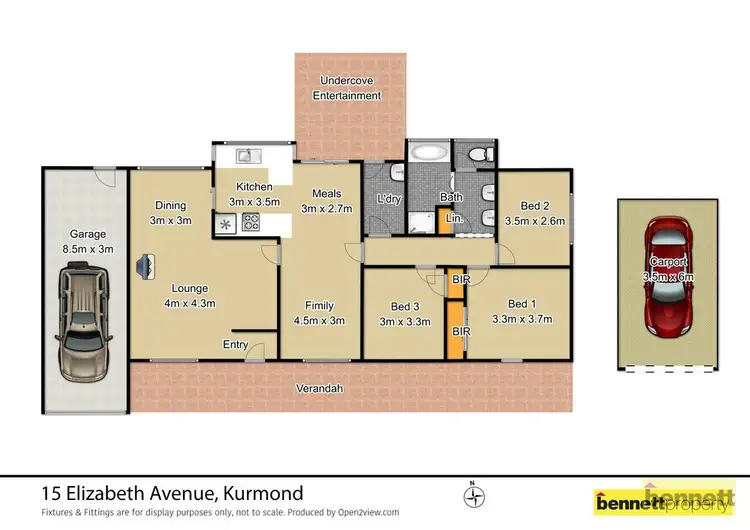 Floorplan of Homely house listing, 15 Elizabeth Avenue, Kurmond NSW 2757