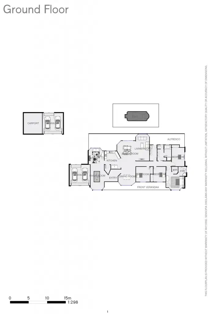 Floorplan of Homely house listing, 21 South Esk Drive, Seaham NSW 2324