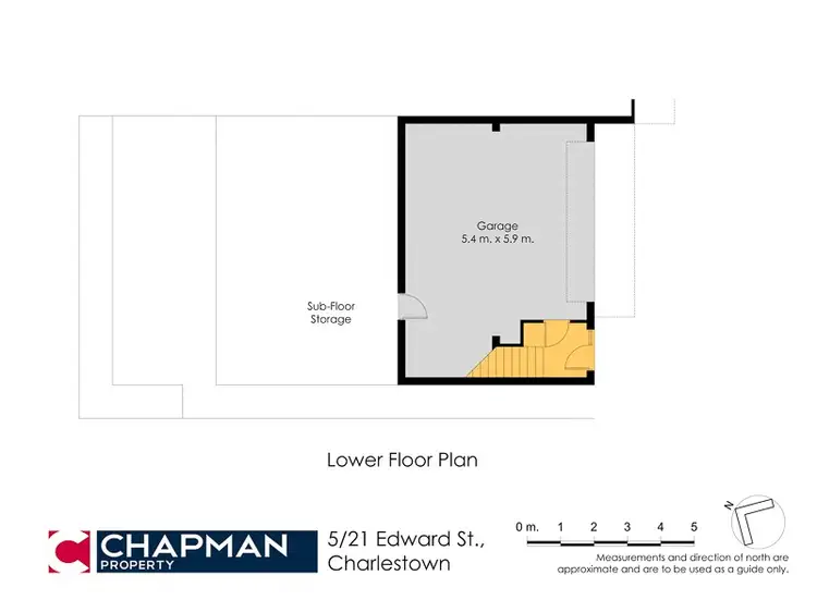 Floorplan of Homely unit listing, 5/21 Edward Street, Charlestown NSW 2290