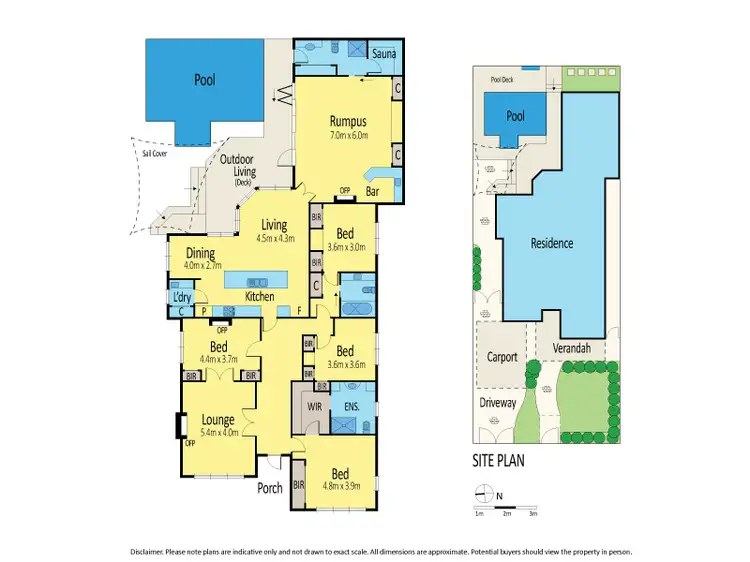 Floorplan of Homely house listing, 22 Carnarvon Road, Strathmore VIC 3041