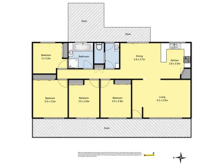 Floorplan of Homely rural property listing, 125 Old Beech Forest Road, Gellibrand VIC 3239