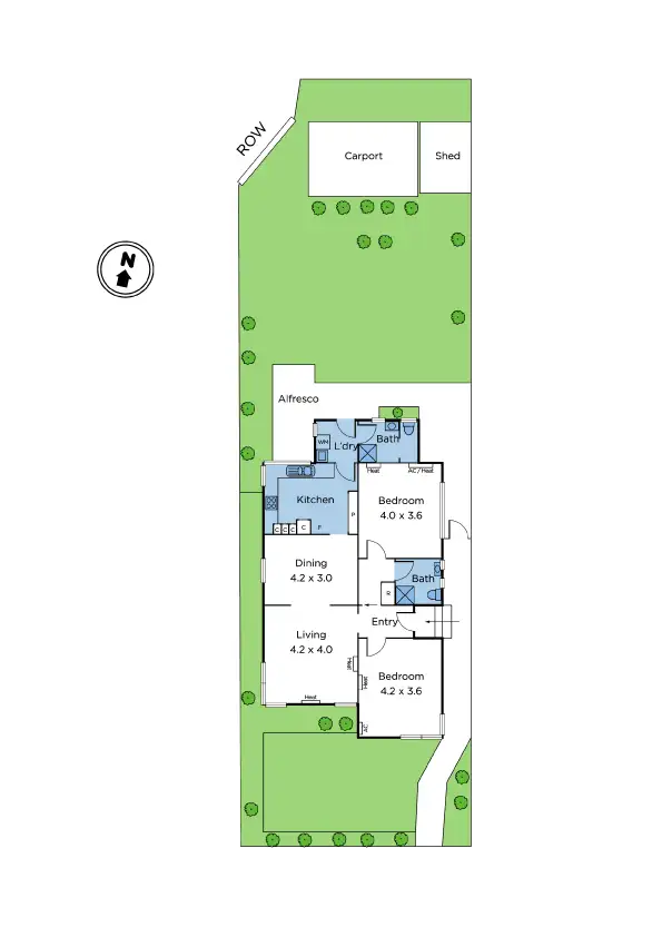 Floorplan of Homely house listing, 20 Margot Street, West Footscray VIC 3012