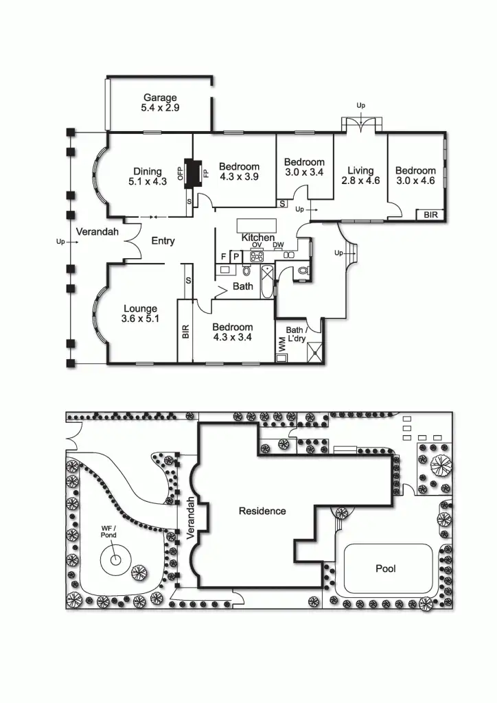 Floorplan of Homely house listing, 428 North Road, Ormond VIC 3204