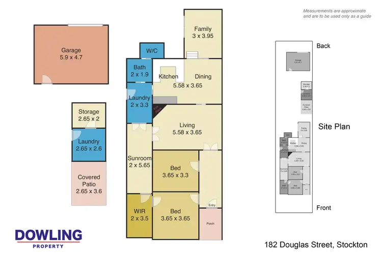 Floorplan of Homely house listing, 182 Douglas Street, Stockton NSW 2295