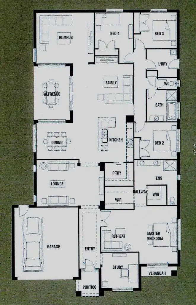 Floorplan of Homely house listing, 150 Sandhurst Boulevard, Sandhurst VIC 3977
