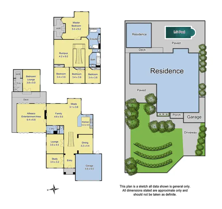 Floorplan of Homely house listing, 3 Jacks Place, Ringwood VIC 3134