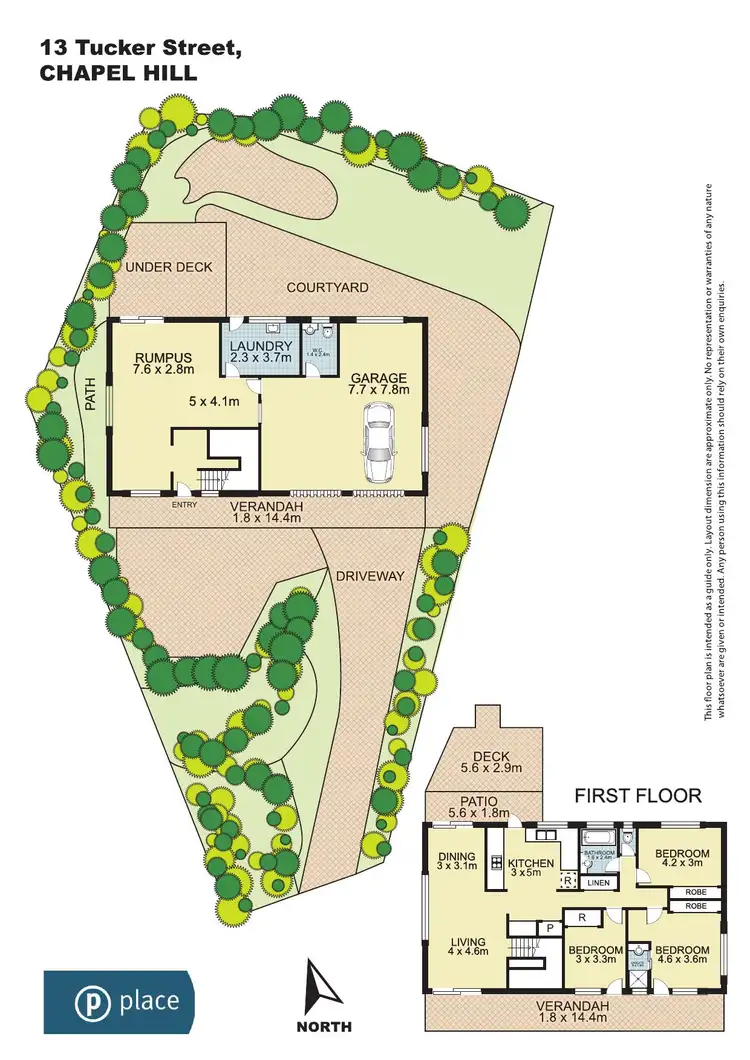 Floorplan of Homely house listing, 13 Tucker Street, Chapel Hill QLD 4069