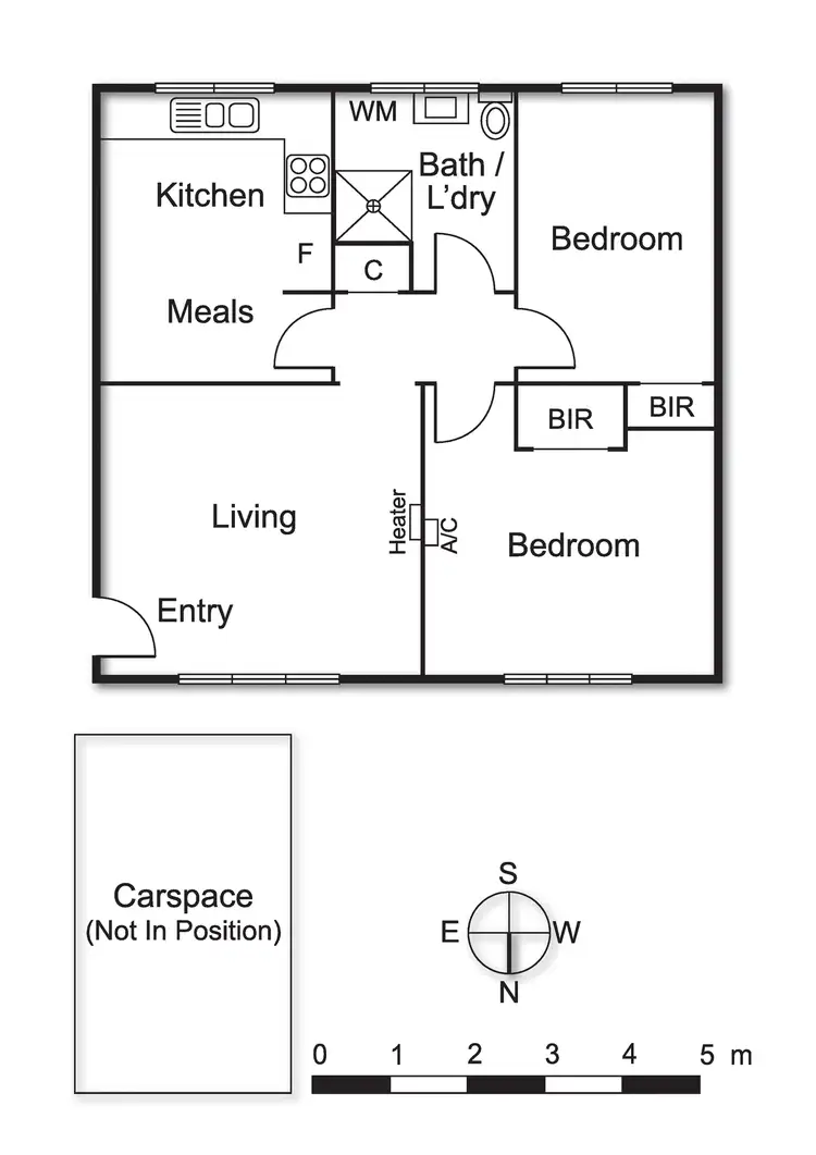 Floorplan of Homely apartment listing, 6/32 Madden Avenue, Carnegie VIC 3163