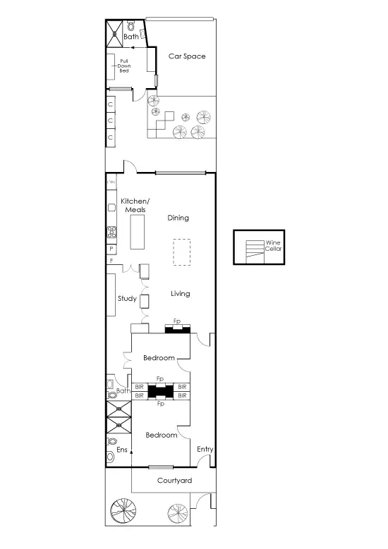 Floorplan of Homely house listing, 29 Westbank Terrace, Richmond VIC 3121
