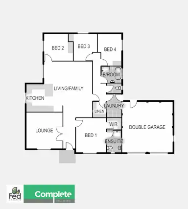 Floorplan of Homely house listing, 2 Lumidin Boulevard, Mount Gambier SA 5290