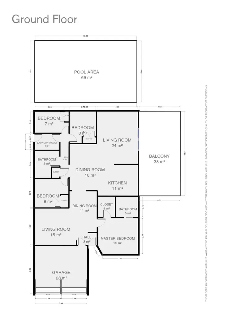 Floorplan of Homely house listing, 6 Leigh Place, Raymond Terrace NSW 2324