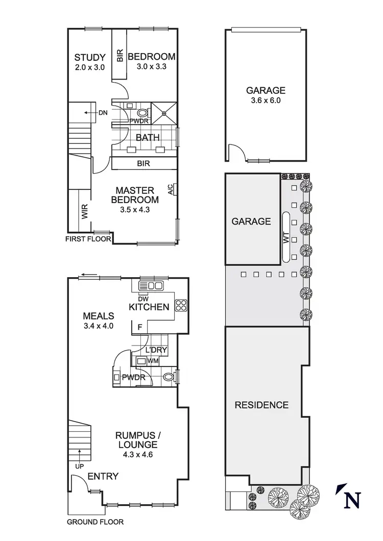 Floorplan of Homely house listing, 22 Lawn Walk, Mernda VIC 3754