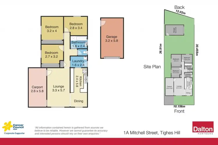 Floorplan of Homely house listing, 1A Mitchell Street, Tighes Hill NSW 2297