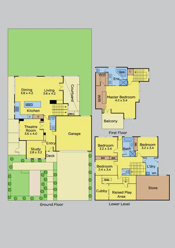 Floorplan of Homely house listing, 26 Rice Flower Road, Sunshine North VIC 3020