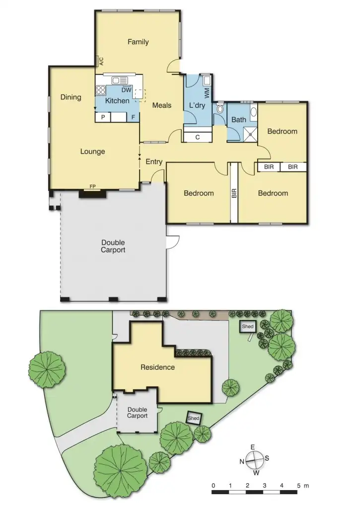 Floorplan of Homely house listing, 10 The Parkway, Diamond Creek VIC 3089