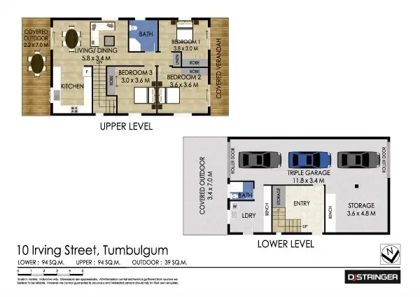 Floorplan of Homely house listing, 10 Irving Street, Tumbulgum NSW 2490