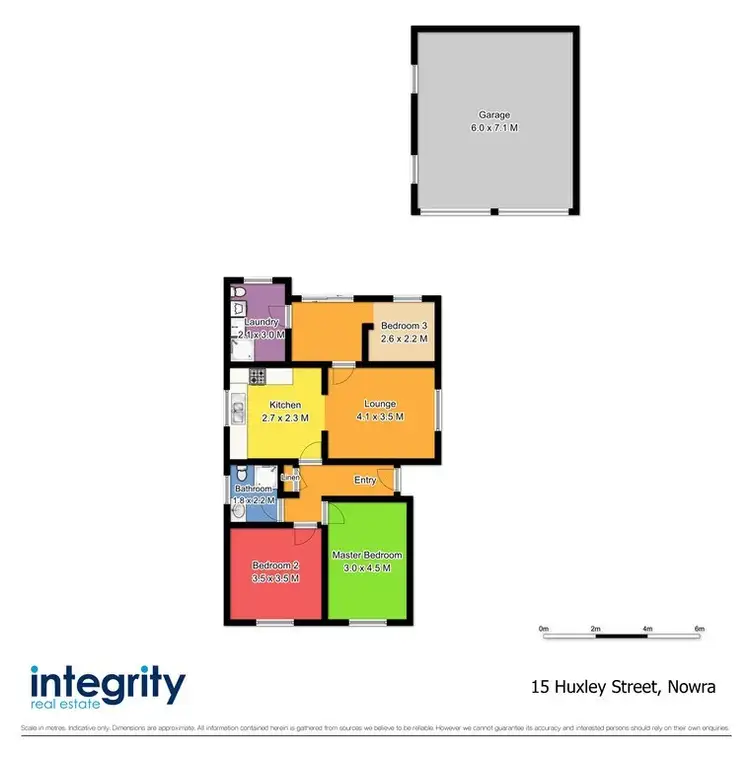 Floorplan of Homely house listing, 15 Huxley Street, Nowra NSW 2541