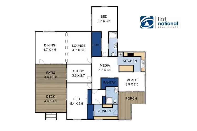 Floorplan of Homely rural property listing, 317 Myrtlebank Road, Sale VIC 3850