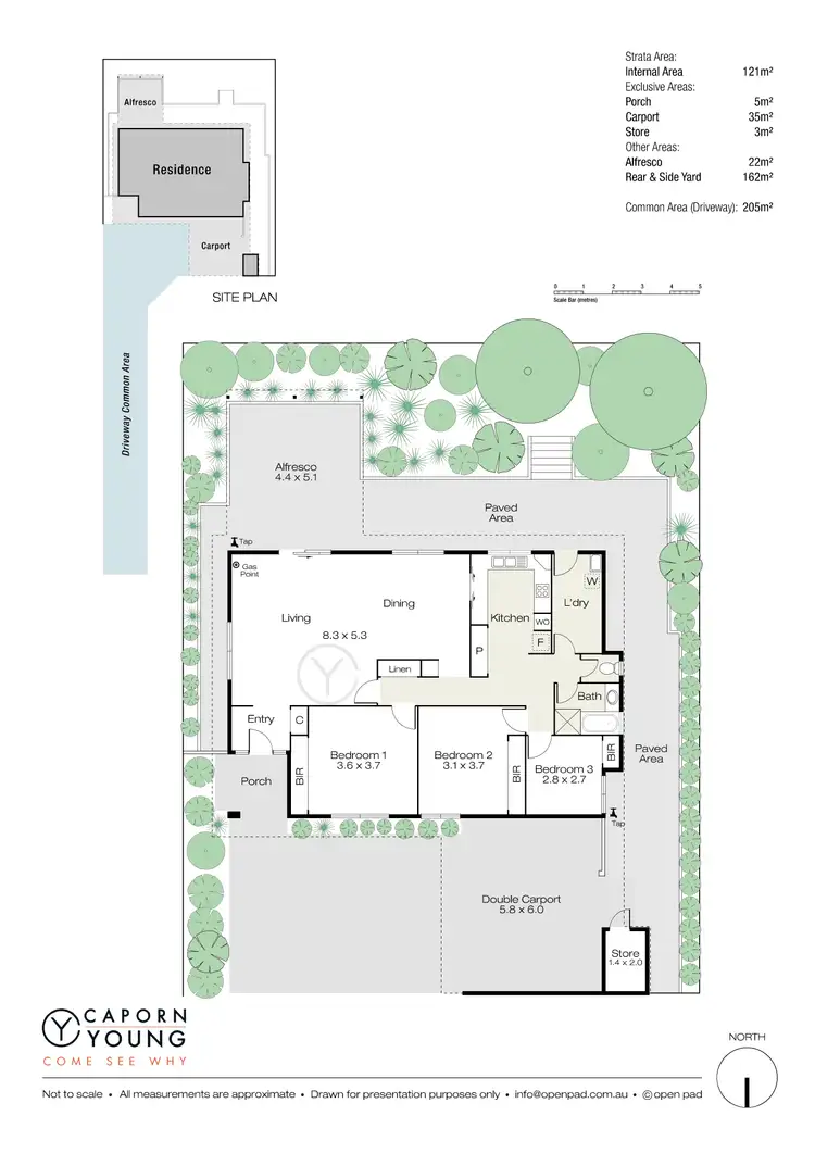 Floorplan of Homely house listing, 233B Salvado Road, Floreat WA 6014