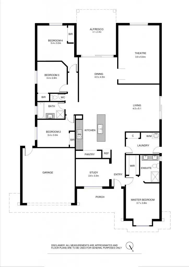 Floorplan of Homely house listing, 41 Gurnung Drive, Cairnlea VIC 3023