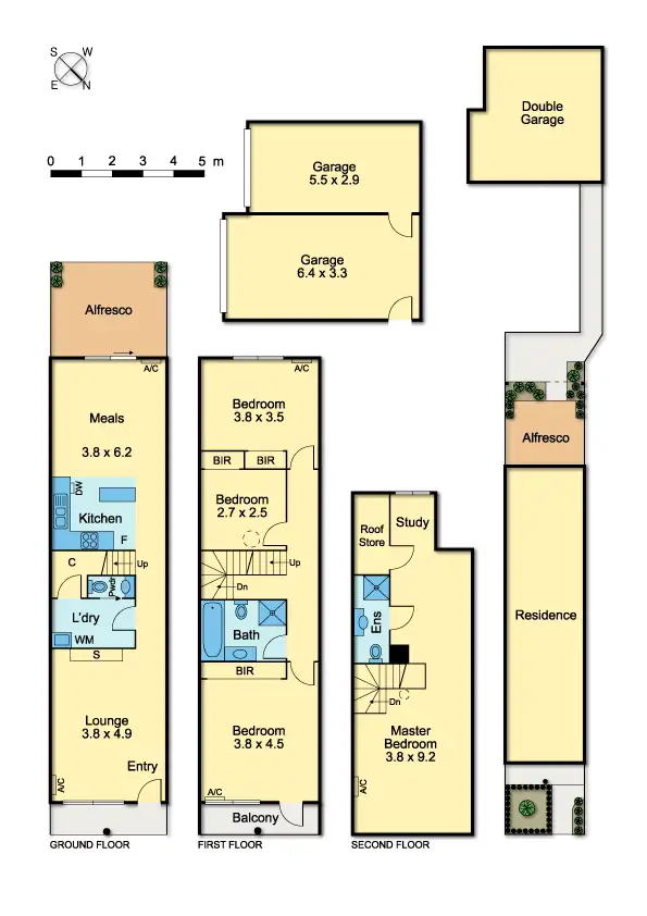 Floorplan of Homely townhouse listing, 10/51 Holmes Road, Moonee Ponds VIC 3039