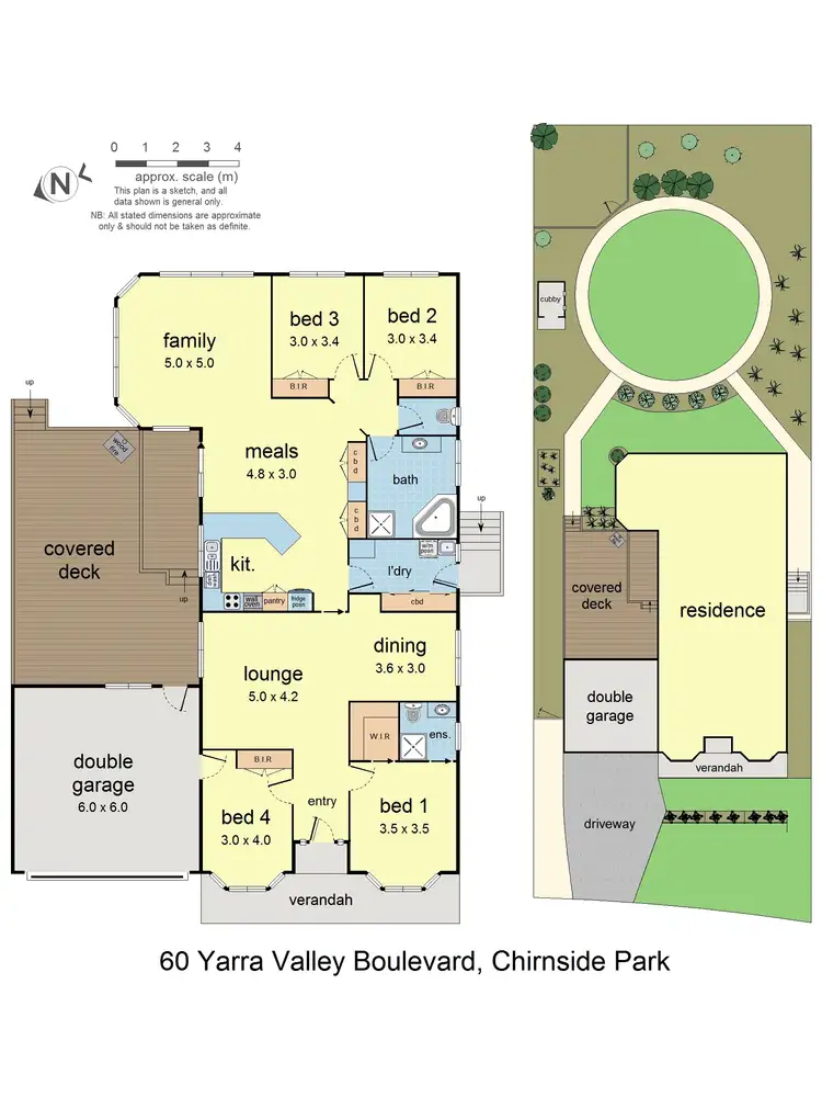 Floorplan of Homely house listing, 60 Yarra Valley Boulevard, Chirnside Park VIC 3116