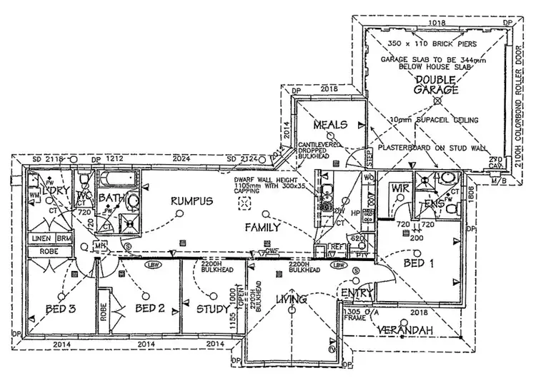 Floorplan of Homely house listing, 59 Yentoo Drive, Glenfield Park NSW 2650