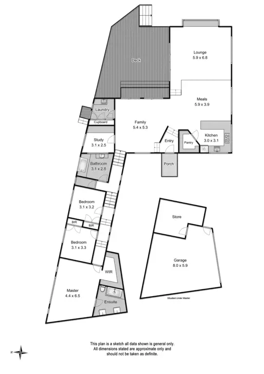 Floorplan of Homely house listing, 1 Phillip Drive, Wonga Park VIC 3115