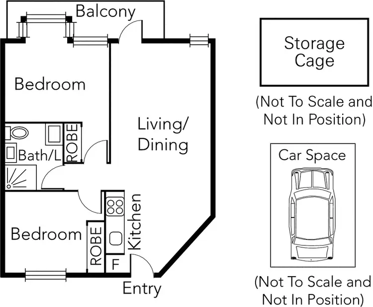 Floorplan of Homely apartment listing, 13/22 Abbott Street, Sandringham VIC 3191
